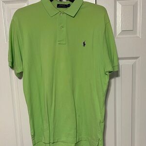 Polo by Ralph Lauren Men's Lime Polo Shirt